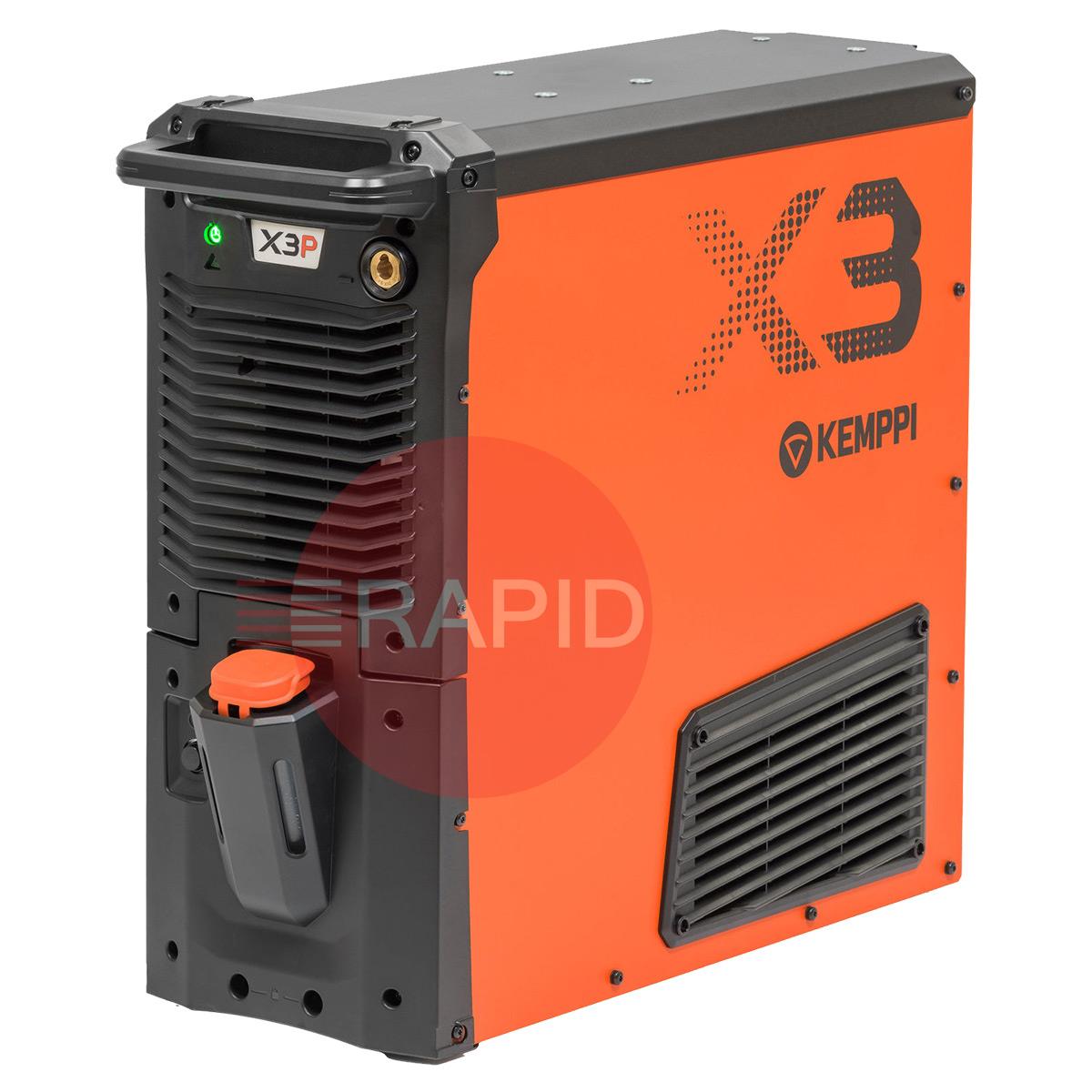 X3P450WP  Kemppi X3 FastMig 450 Pulse Water Cooled MIG Package, with GXe 405W 5.0m Torch - 400v, 3ph